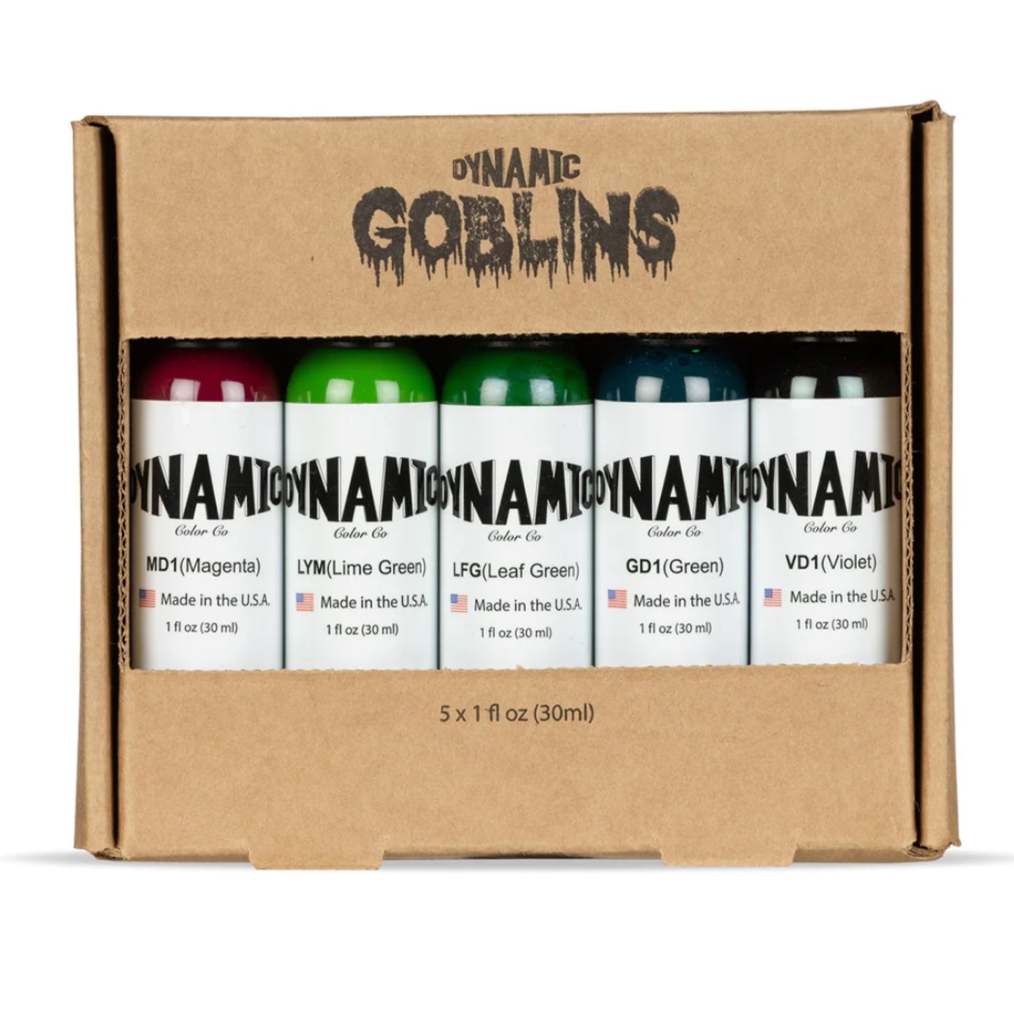 Dynamic Tattoo Ink Goblins 1oz Color Set