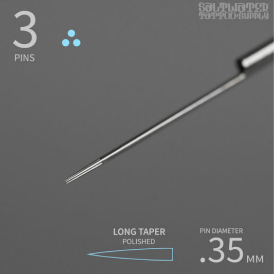 Salt Water 3 Round Liner Bar Needle