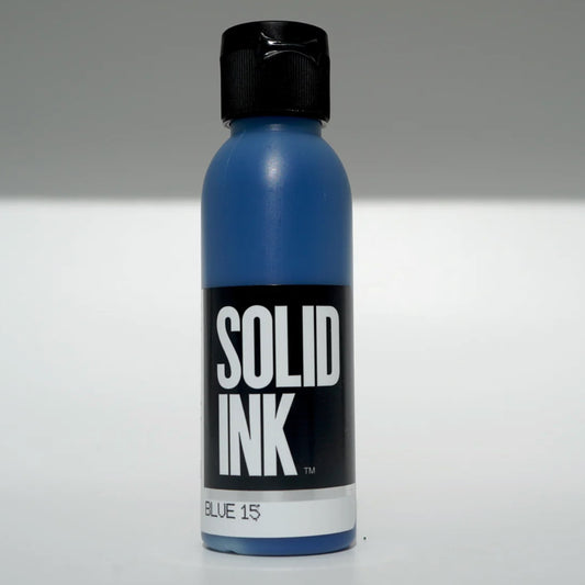 Solid Ink Old Pigments Blue 15