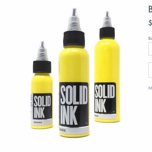 Solid Ink (Banana)