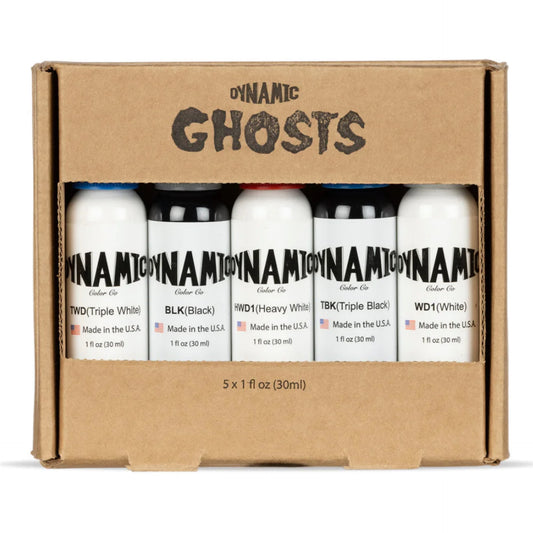 Dynamic Tattoo Ink Ghost 1oz Color Set