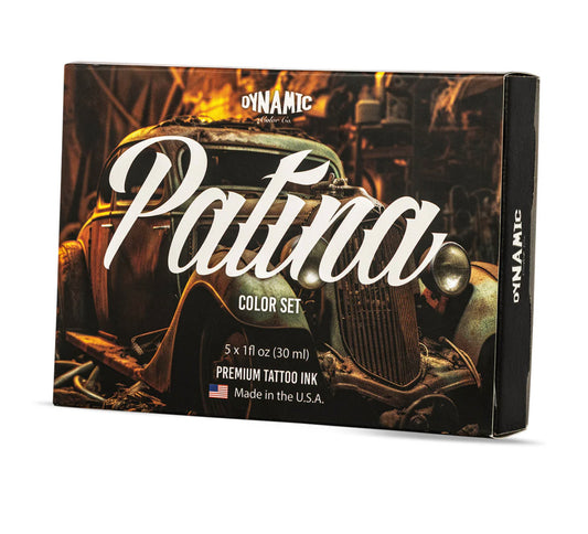 Dynamic Tattoo Ink Patina 1oz Color Set