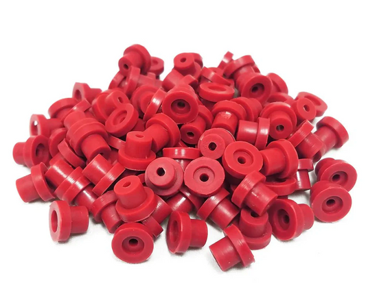 Unicorn horns grommets red/blue