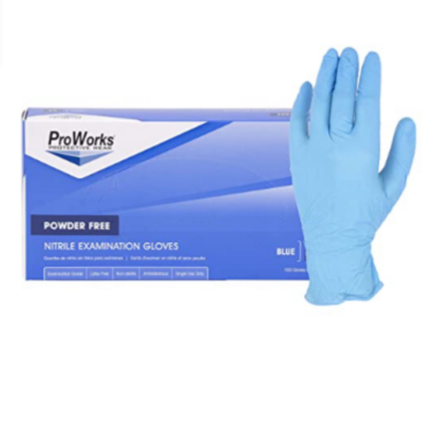 Blue Nitrile Gloves