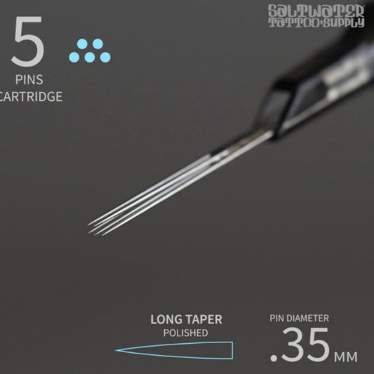 Saltwater 5 curved mag bar needle