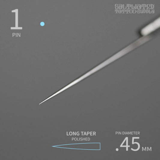 Saltwater 1 round liner bar needle