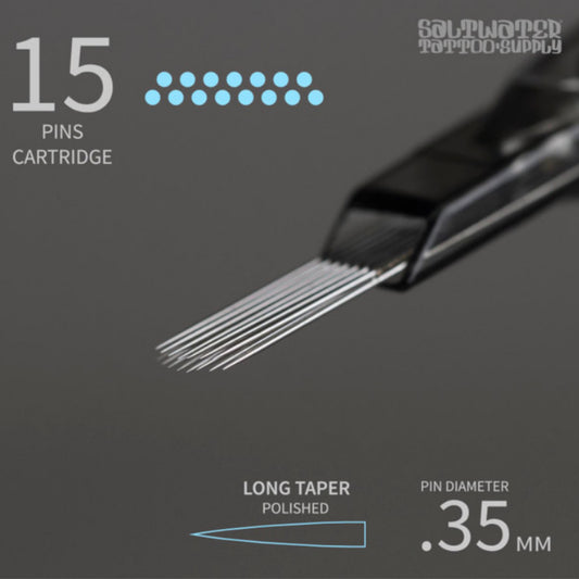 Saltwater 15 curved mag bar needles